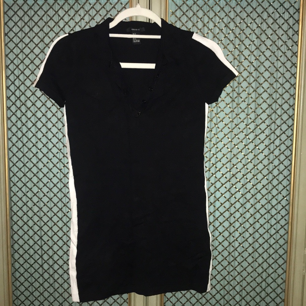 Forever21 Polo Striped Dress